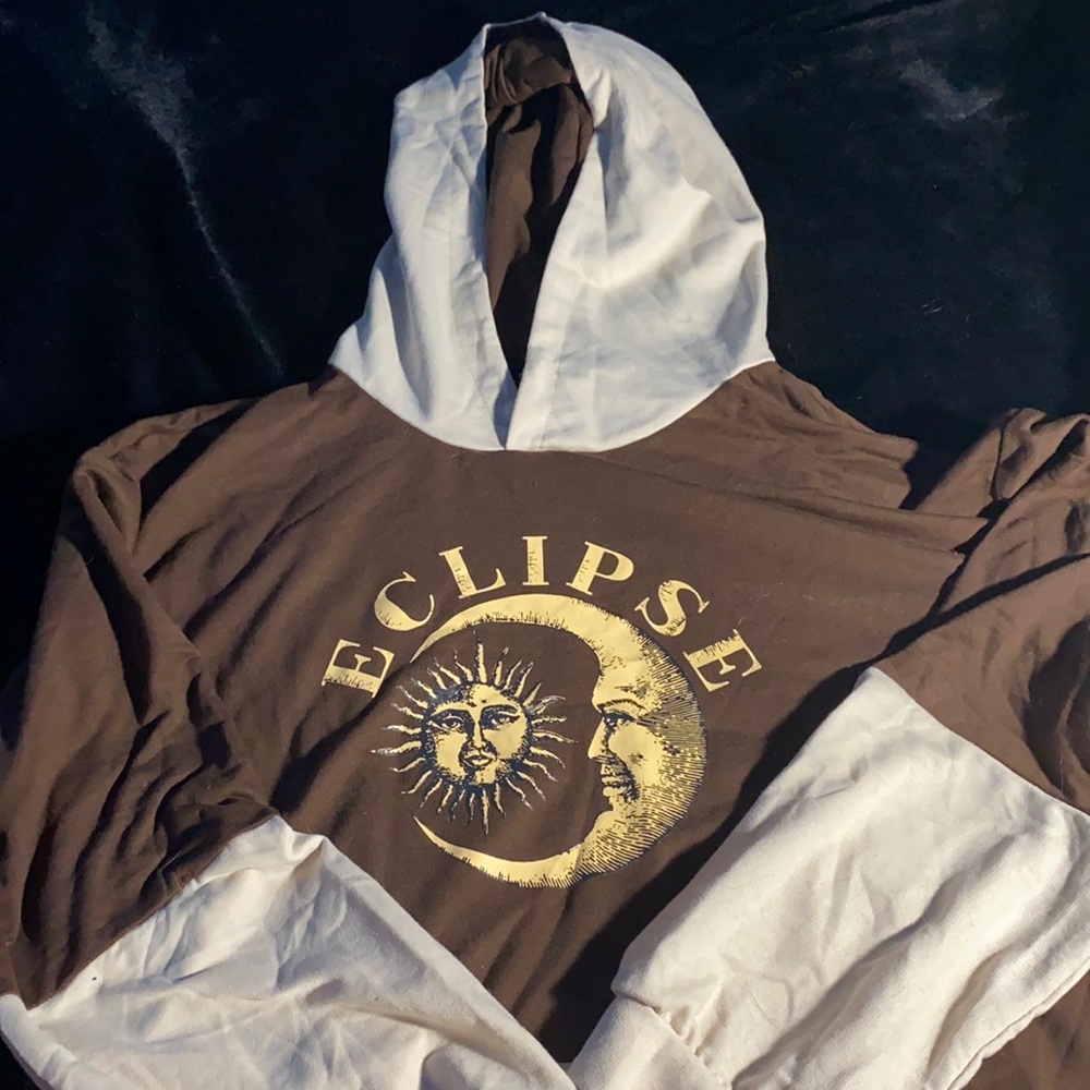 Brown Shein Eclipse hoodie